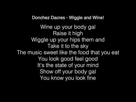 Donchez Dacres - Wiggle and Wine! Lyrics BGT 2018  Golden buzzer !