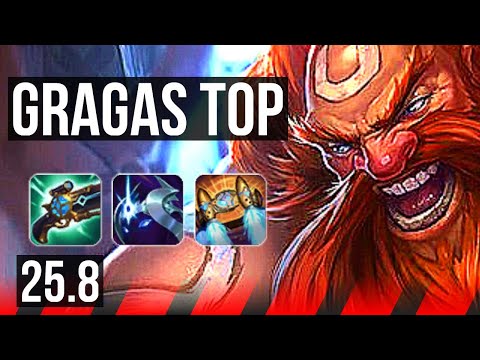 GRAGAS vs URGOT (TOP) | 7/1/16, 36k DMG | KR Diamond | 25.8