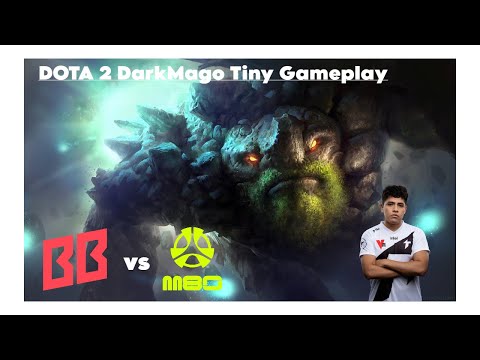 Dota 2 DarkMago Tiny MidLane vs gpk~