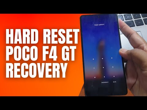 How to Hard Reset Poco F4 GT Remove Pattern Pin Password