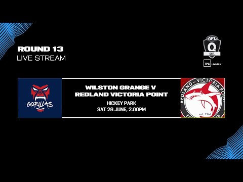 LIVE TPIL Lawyers QAFL ROUND 13 - Wilston Grange v Redland Victoria Point