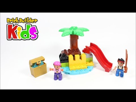 Vidéo LEGO Duplo 10604 : Jake et l'île au trésor des pirates du pays imaginaire !