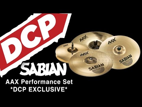 Sabian AAX Performance Cymbal Set - DCP Exclusive!