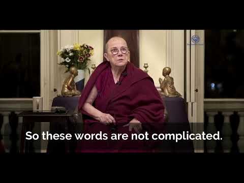 Our Mind Is the Main Source of Our Happiness and Suffering. Ven. Robina Courtin, London, 2020