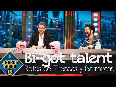 Camilo en aprietos por Trancas y Barrancas ¿Bigote real o falso? - El Hormiguero