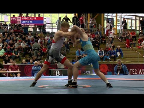 BRONZE GR - 55 kg: H. MAEGISALU (EST) df. M. STUPIN (UKR), 4-2