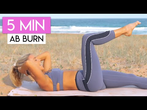 5 Minute LOWER ABS Workout 👙💕 LOSE LOWER BELLY FAT