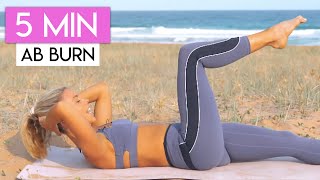 5 Minute LOWER ABS Workout 👙💕 LOSE LOWER BELLY FAT