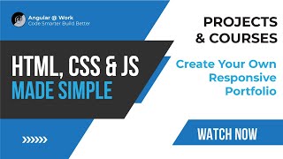 Download the video "Create Your Own Responsive Portfolio | HTML, CSS & JS Code Included"