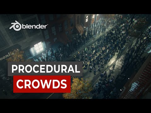 My Go-to Crowd Addon in Blender