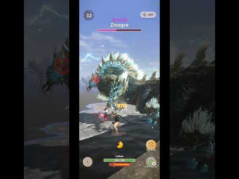 Monster Hunter Now - Encounter 9 ⭐ Zinogre in the wild (Bolt from the Wilds Zinogre Event)