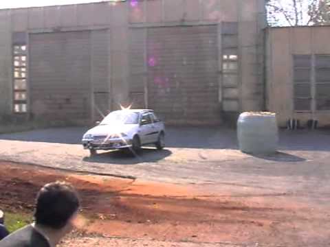 Bakonyszentlászló szlalom 2012/5 pörgés-forgás :)