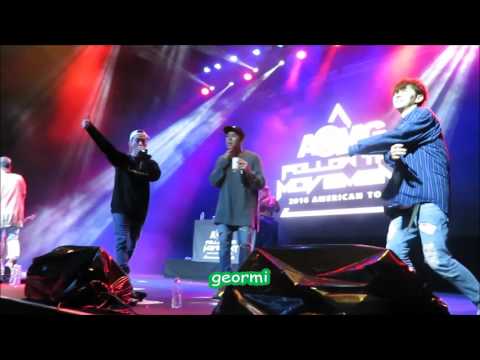 I like to party - Jay Park Jumps into crowd AOMG Tour 2016