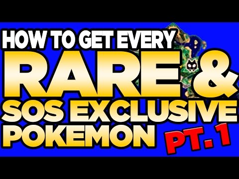 Every RARE Pokemon in Sun and Moon! (part 1) | Austin John Plays