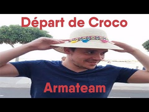 Crocodyle annonce son départ de l'Armateam. Les réactions de Dye et de Sardoche.