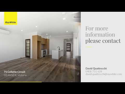 71 Collette Circuit, Deanside, VIC 3336, 4房, 2浴, House