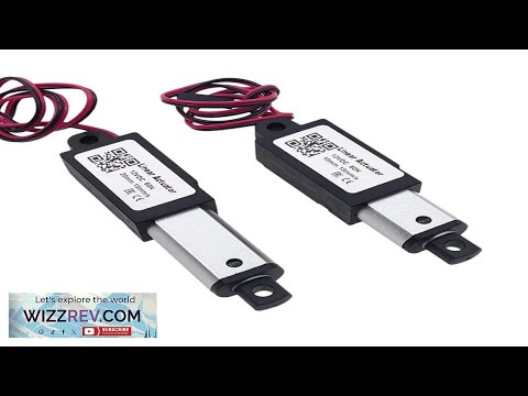 1pc 12V Micro Linear Actuador Motor Actuador Lineal 10 15 20mm Stroke for Remote