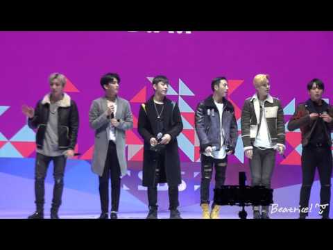 151227 SAF 무대인사 B.A.P - 인사