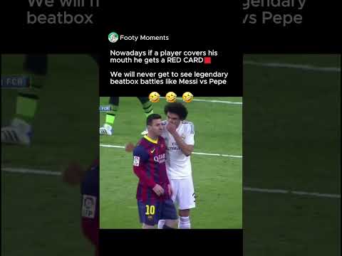 Messi and Pepe beatbox😂😂😂 #football #soccer#messi #pepe