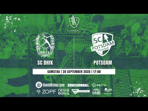 1. Floorball Bundesliga | SC DHfK Leipzig vs. SC Potsdam | 2. Spieltag