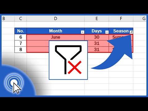 How to Create Filter in Excel