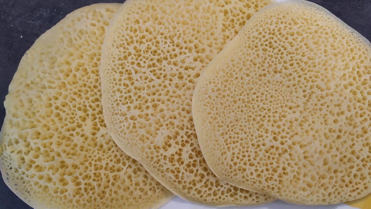 crêpes 1000 trou sans repos semoule moyen / baghir