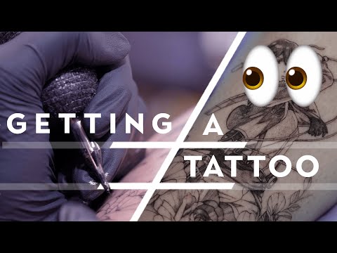 MARY tätowiert MIKASA | Getting A Tattoo