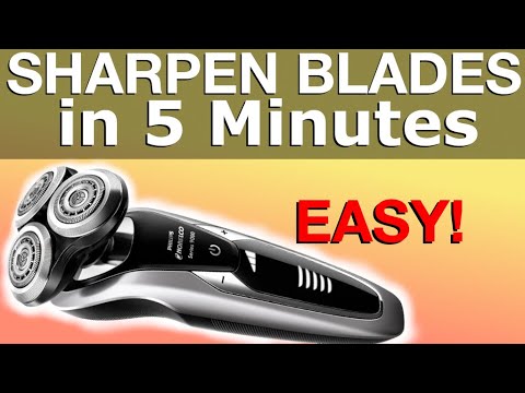 Sharpening Electric Shaver in under 5 Minutes (How to DIY)