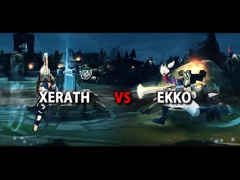LoL - Xerath Main Champion One Trick Pony vs Ekko