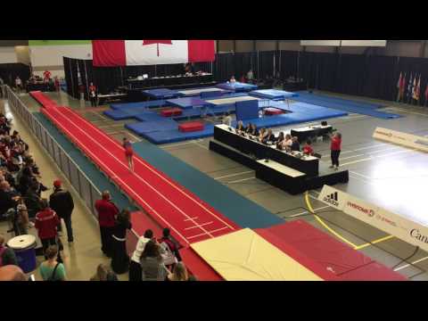 USA Brandon Krzynefski Finals 1st pass Tumbling 2017 Canada Cup