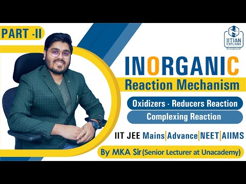 Inorganic Reaction Mechanism | Part 2 | Tricks & Concept | Explained by IITian| Jee Mains, Advanced