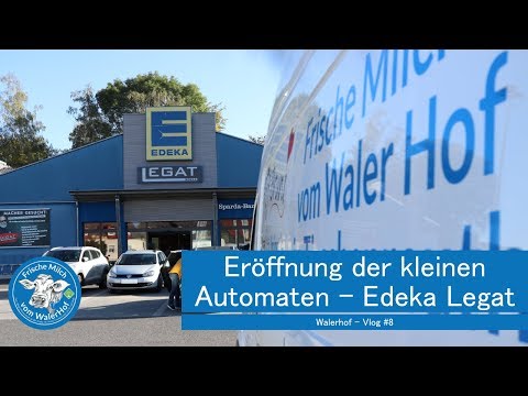 Eröffnung der kleinen Automaten - Edeka Legat - Vlog #8