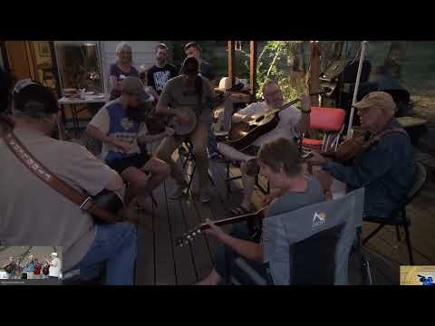 Pre-Contest Jam Nat Copeland "Crafton's Blues" - 2022 Willamette Valley Fiddle Contest