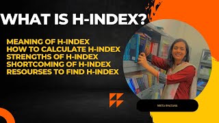 What is H-Index,Calculation,Strength and Shortcoming#Ph.D Coursework#Research&Publication Ethics