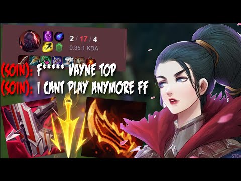 NO ONE LIKES PLAYING AGAINST VAYNE TOP