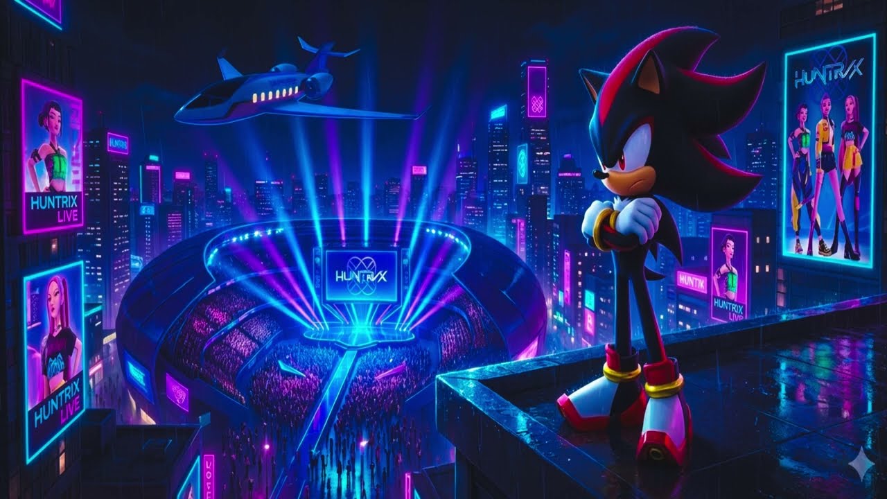 Shadow The Hedgehog - Judgement Of Huntrix - (Kpop Demon Hunters x Shadow The Hedgehog Song)