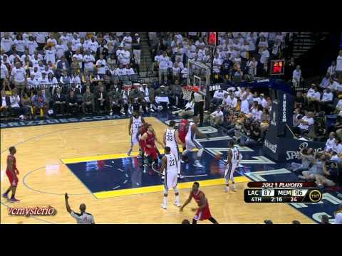 Nick Young highlights vs Grizzlies Game1 (2012.04.29)