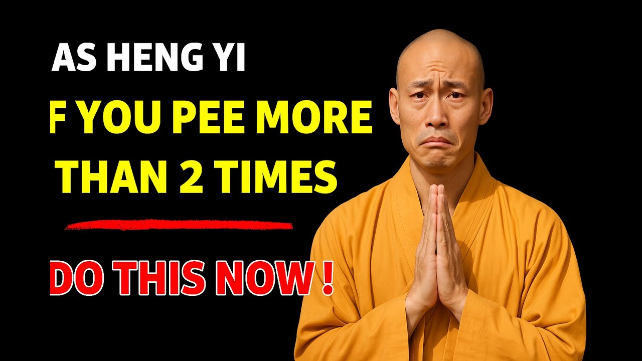 Seniors: If You’re Peeing More Than 2 Times at Night—THIS May Be Why! | Shi Hen Yi