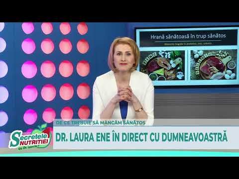 Secretele Nutritiei 12.02.2020 - DR. LAURA ENE ÎN DIRECT CU DUMNEA