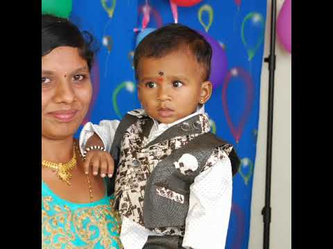 Akul 1st year birthday