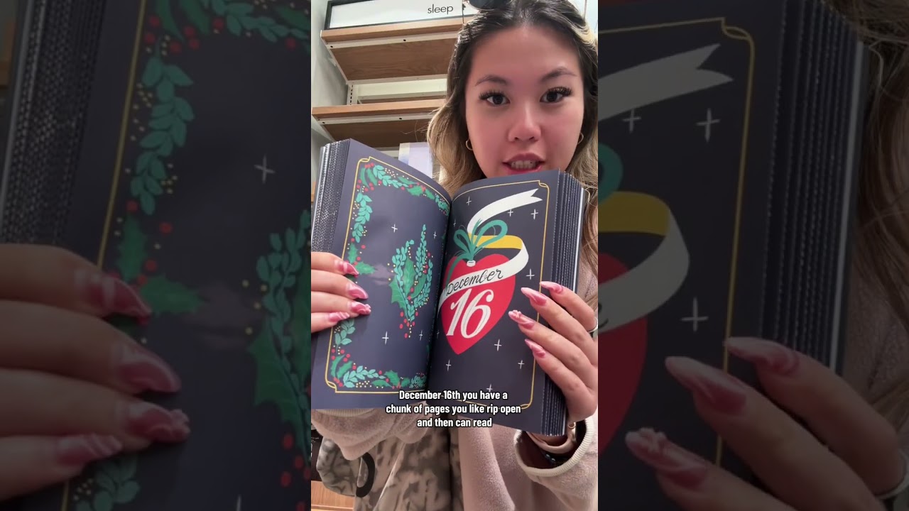 ADVENT CALENDAR BOOK?!🎄📚😱 This is such a cool idea and I’ve never seen anything like this