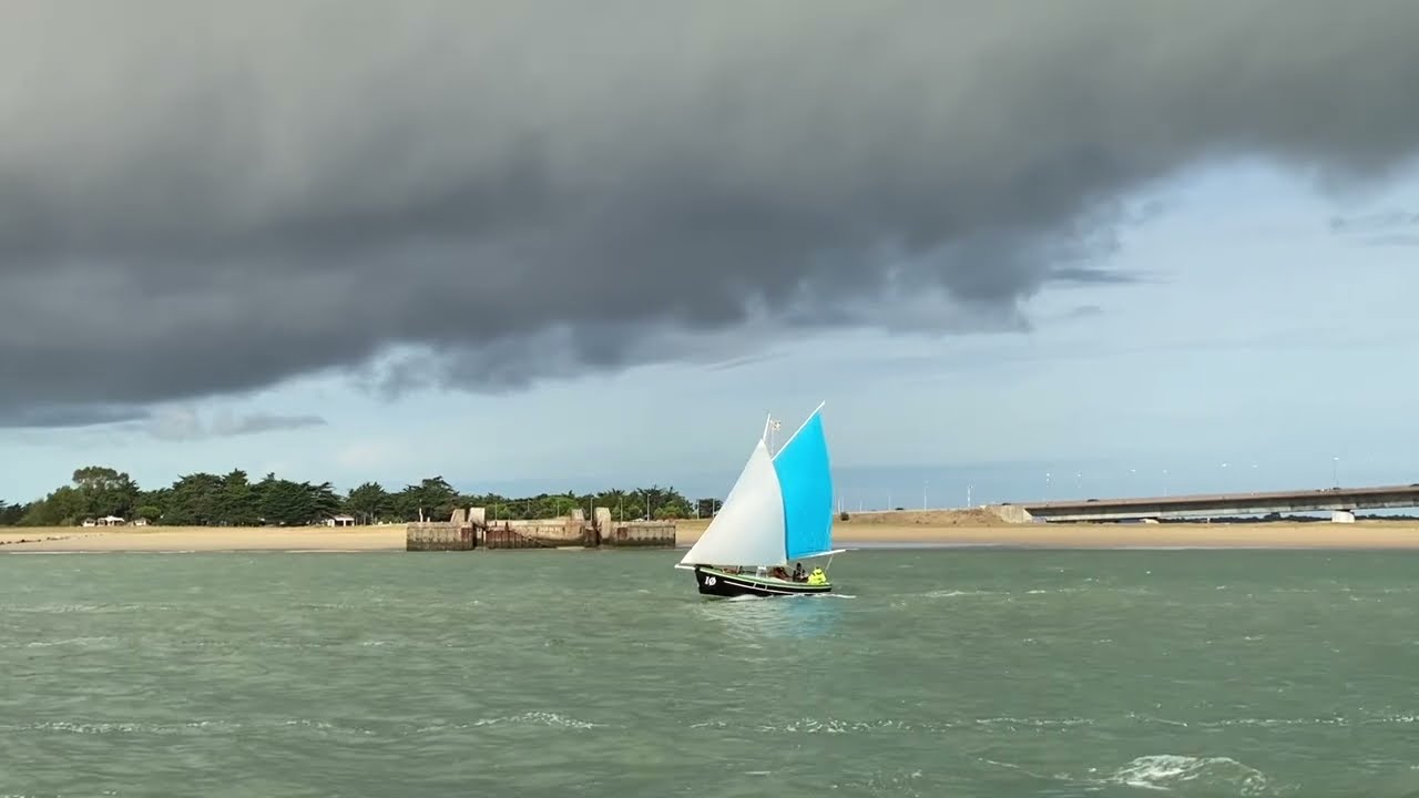 Sailing the new Amel 50. From La Rochelle to Les Sables-d'Olonne. September 2023.