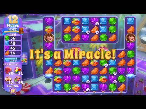 Wonka's World of Candy Level 556 NO BOOSTERS - A S GAMING ✔