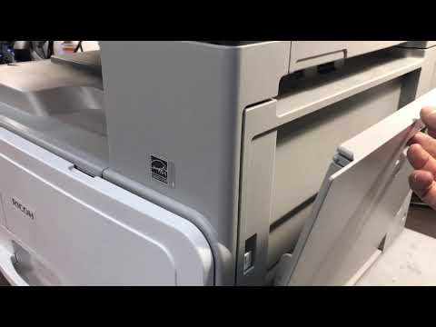 Как дешевая бумага убивает принтер Ricoh MP2014AD