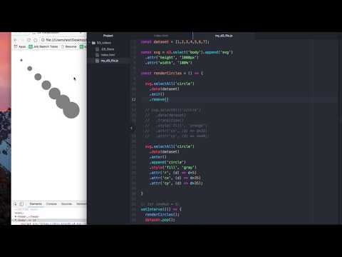 Intro to D3.js Tutorial Part 8: Exit