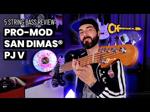 Elevate Your Bass Game with the Charvel Pro-Mod San Dimas Bass PJ V 5-String
