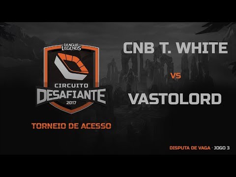 CNB Trinity White vs Seguidores do Vastolord - Jogo 3 - CD2017 - Torneio de Acesso: Disputa de Vaga