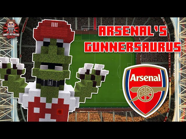 Arsenal's Gunnersaurus Mascot!!