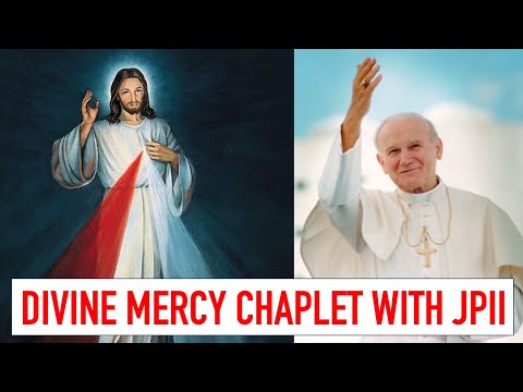 Divine Mercy Chaplet Led by Pope John Paul II