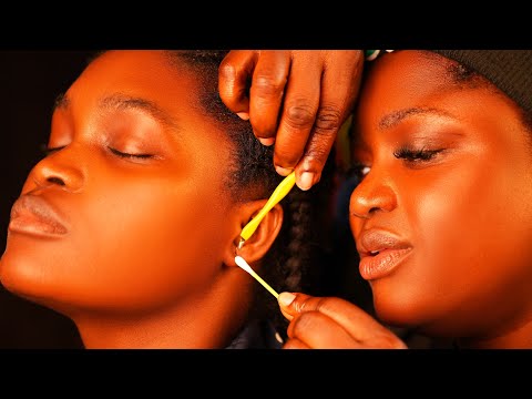 ASMR ✨DETAILED Ear Cleaning, Nitpicking, and Relaxing Neck Massage For Deep Sleep. Whisper and gum.